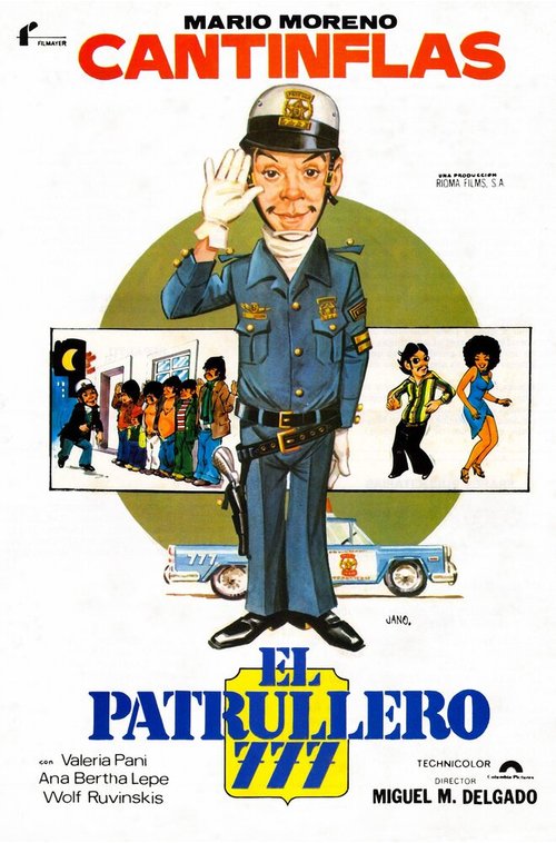 Смотреть фильм Патрульный 777 / El patrullero 777 (1978) онлайн в хорошем качестве SATRip