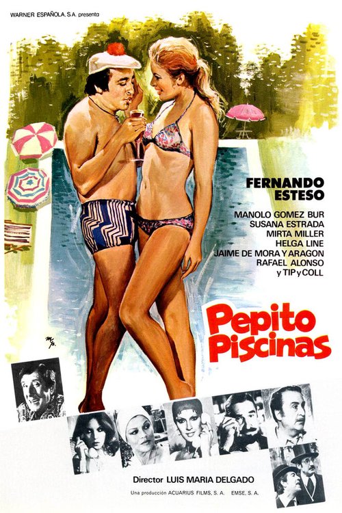 Смотреть фильм Пепито-Бассейн / Pepito piscina (1978) онлайн в хорошем качестве SATRip