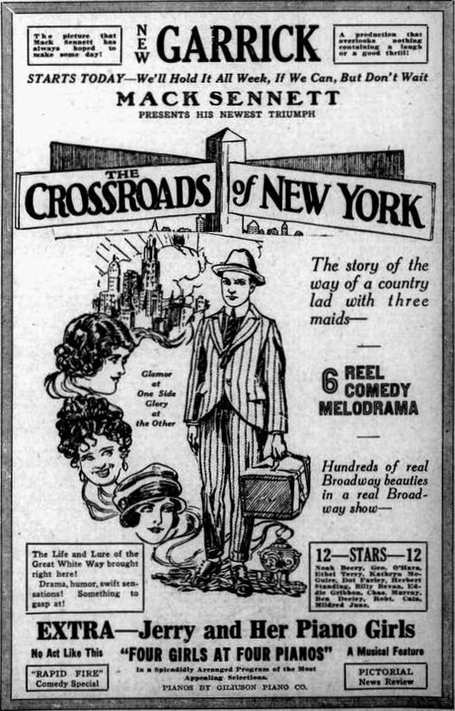 Смотреть фильм Перекрёстки Нью-Йорка / The Crossroads of New York (1922) онлайн в хорошем качестве SATRip