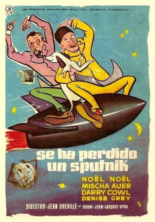 Смотреть фильм Пешком, верхом и на спутнике / À pied, à cheval et en spoutnik! (1958) онлайн в хорошем качестве SATRip