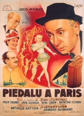 Смотреть фильм Piédalu à Paris (1951) онлайн в хорошем качестве SATRip