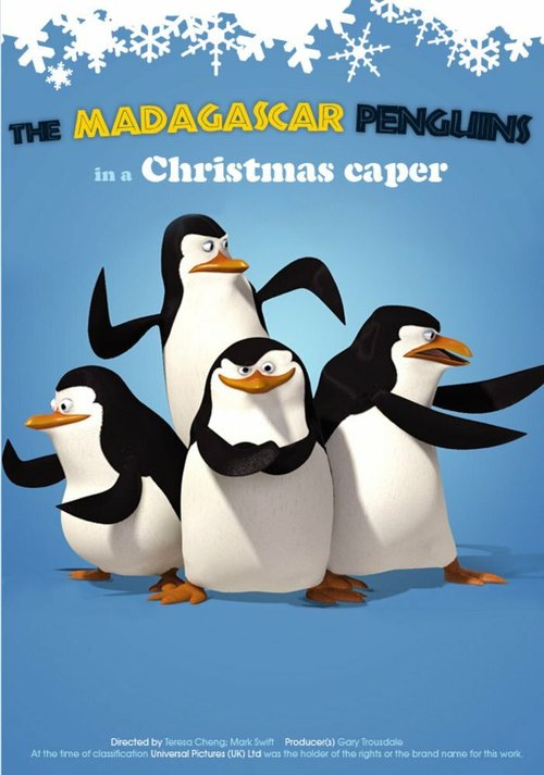 Смотреть фильм Пингвины из Мадагаскара в рождественских приключениях / The Madagascar Penguins in a Christmas Caper (2005) онлайн 