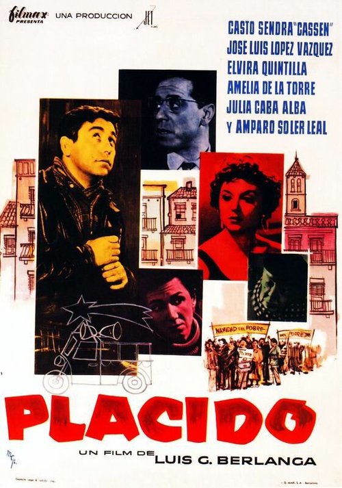 Смотреть фильм Пласидо / Plácido (1961) онлайн в хорошем качестве SATRip