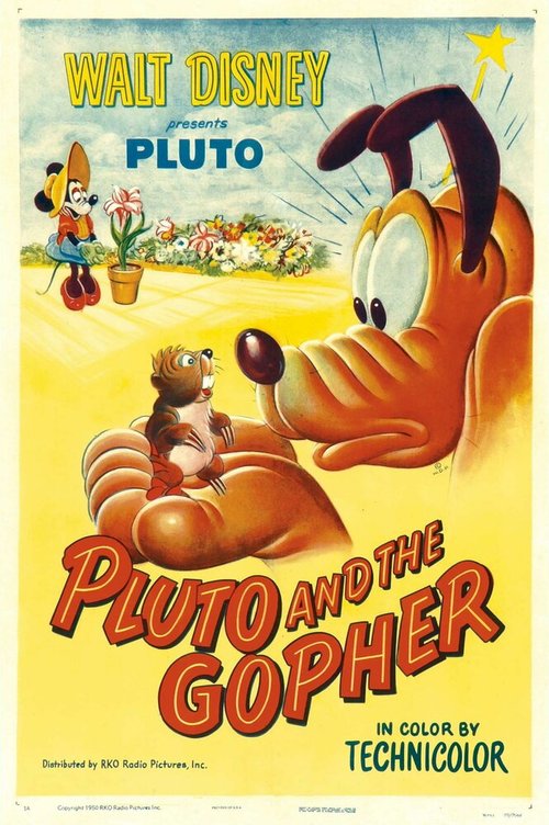 Смотреть фильм Плуто и суслик / Pluto and the Gopher (1950) онлайн 