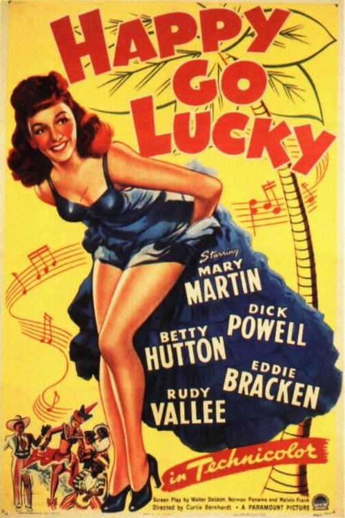 Смотреть фильм По воле случая / Happy Go Lucky (1943) онлайн в хорошем качестве SATRip