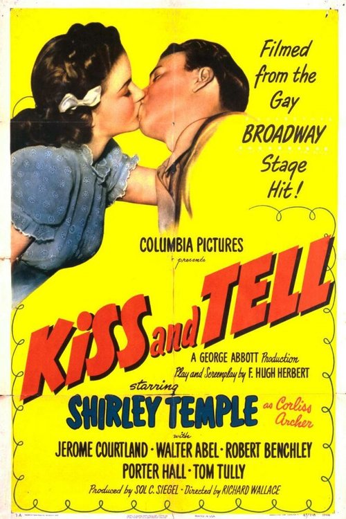 Смотреть фильм Поцелуй и расскажи / Kiss and Tell (1945) онлайн в хорошем качестве SATRip