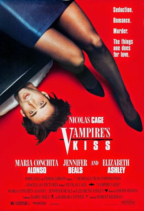 Смотреть фильм Поцелуй вампира / Vampire's Kiss (1988) онлайн в хорошем качестве SATRip