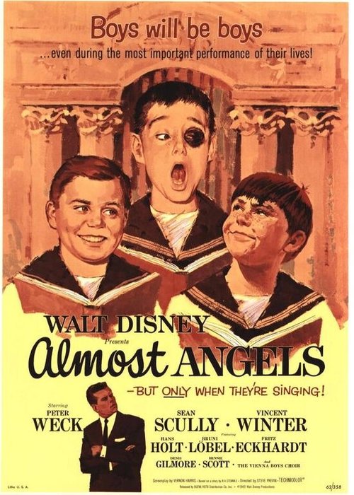 Смотреть фильм Почти ангелы / Almost Angels (1962) онлайн в хорошем качестве SATRip