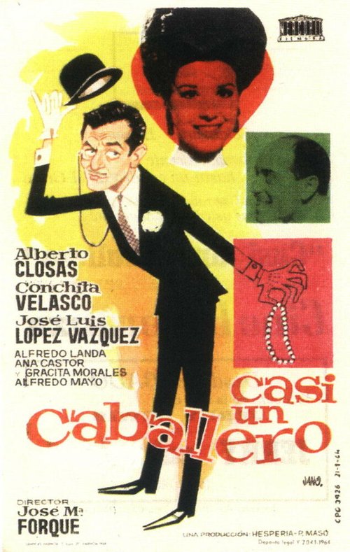 Смотреть фильм Почти кабальеро / Casi un caballero (1964) онлайн в хорошем качестве SATRip