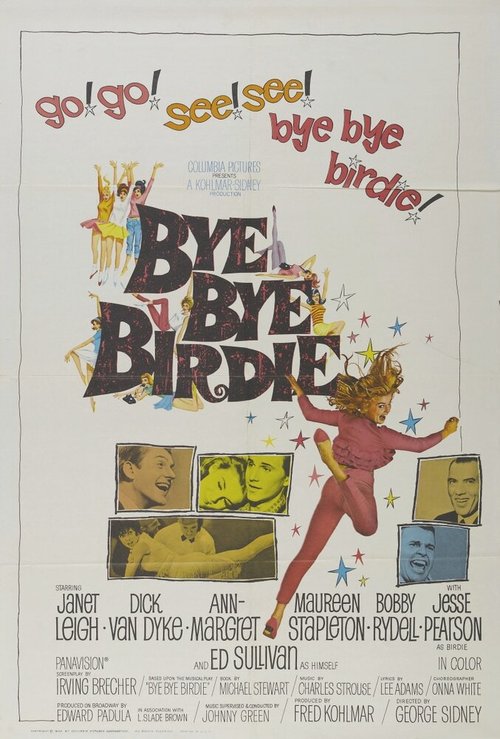 Смотреть фильм Пока, пташка / Bye Bye Birdie (1963) онлайн в хорошем качестве SATRip