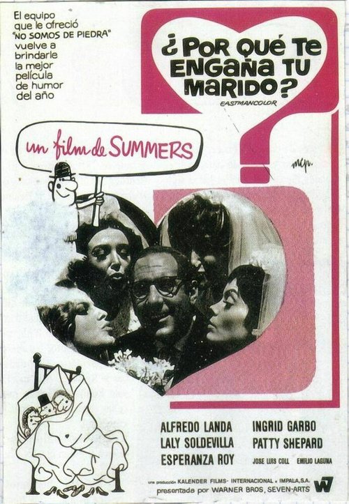 Смотреть фильм ¿Por qué te engaña tu marido? (1969) онлайн в хорошем качестве SATRip