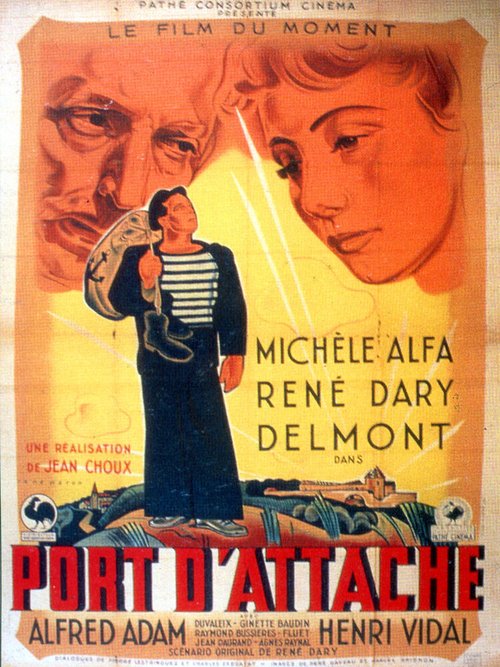 Смотреть фильм Порт приписки / Port d'attache (1943) онлайн в хорошем качестве SATRip