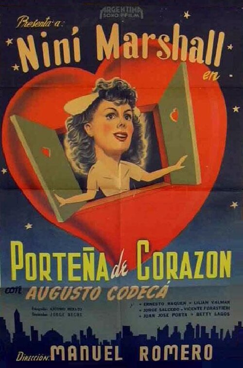 Смотреть фильм Porteña de corazón (1948) онлайн в хорошем качестве SATRip