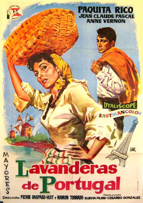 Смотреть фильм Португальские прачки / Les lavandières du Portugal (1957) онлайн в хорошем качестве SATRip