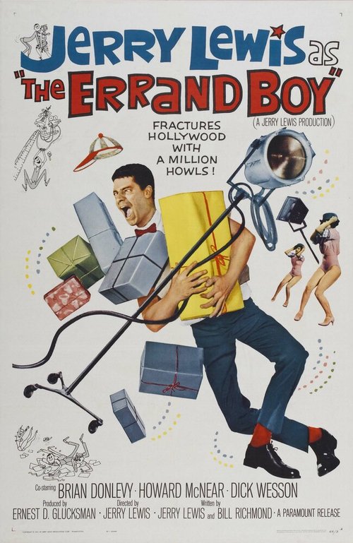 Смотреть фильм Посыльный / The Errand Boy (1961) онлайн в хорошем качестве SATRip