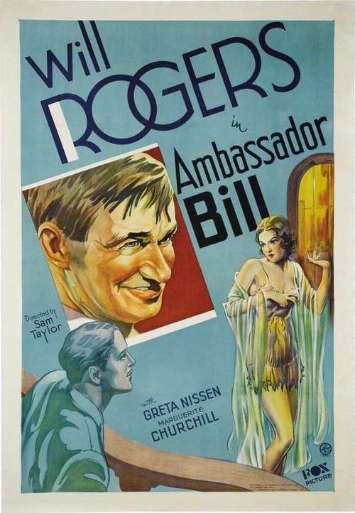 Смотреть фильм Посланник Билл / Ambassador Bill (1931) онлайн в хорошем качестве SATRip