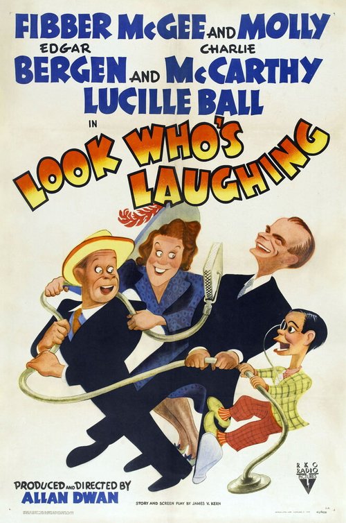 Смотреть фильм Посмотрите, кто смеётся / Look Who's Laughing (1941) онлайн в хорошем качестве SATRip