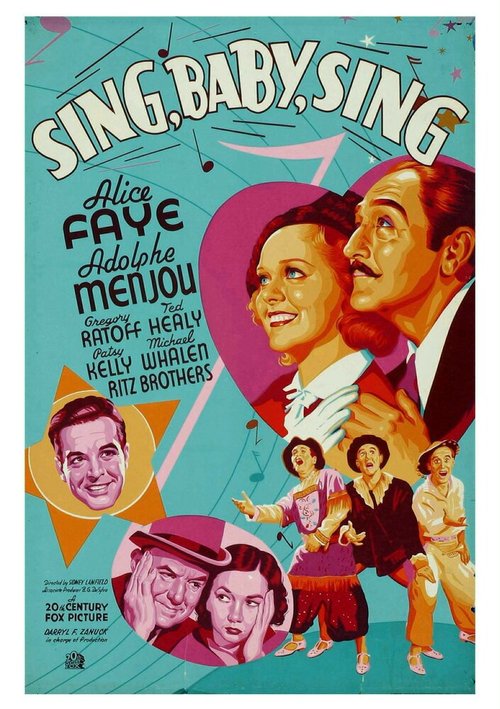Смотреть фильм Пой, детка, пой / Sing, Baby, Sing (1936) онлайн в хорошем качестве SATRip