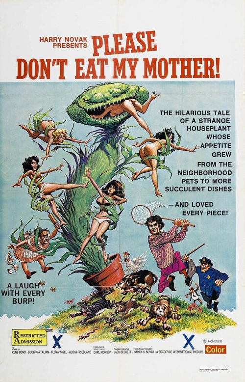 Смотреть фильм Пожалуйста, не ешь мою маму! / Please Don't Eat My Mother! (1973) онлайн в хорошем качестве SATRip