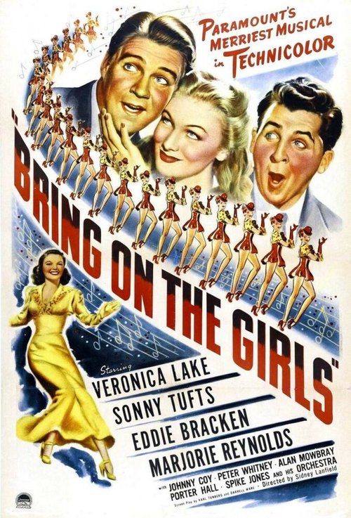 Смотреть фильм Позовите девушек / Bring on the Girls (1945) онлайн в хорошем качестве SATRip