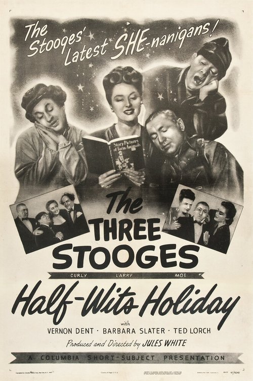 Смотреть фильм Праздник дураков / Half-Wits Holiday (1947) онлайн 