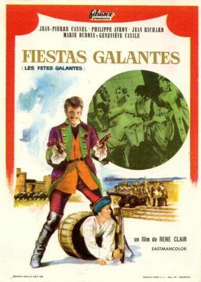 Смотреть фильм Праздники любви / Les fêtes galantes (1965) онлайн в хорошем качестве SATRip
