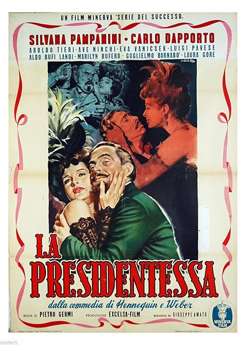 Смотреть фильм Председательница / La presidentessa (1952) онлайн в хорошем качестве SATRip