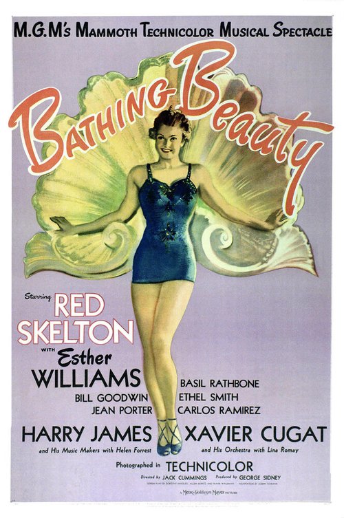Смотреть фильм Прекрасная купальщица / Bathing Beauty (1944) онлайн в хорошем качестве SATRip