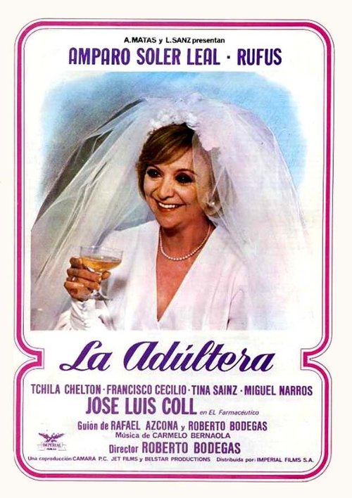 Смотреть фильм Прелюбодейка / La adúltera (1975) онлайн 