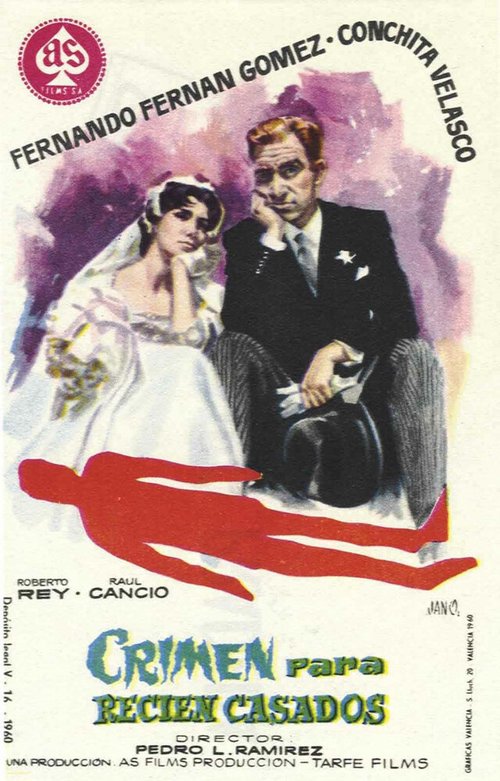 Смотреть фильм Преступление для новобрачных / Crimen para recién casados (1960) онлайн в хорошем качестве SATRip