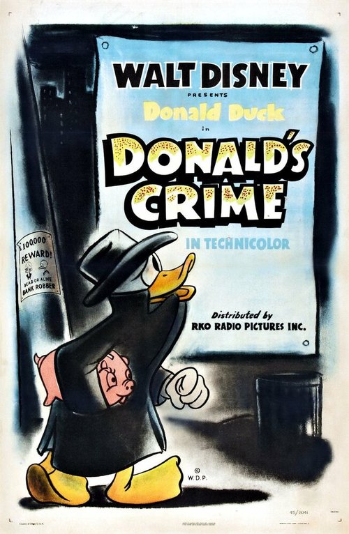 Смотреть фильм Преступление Дональда / Donald's Crime (1945) онлайн 