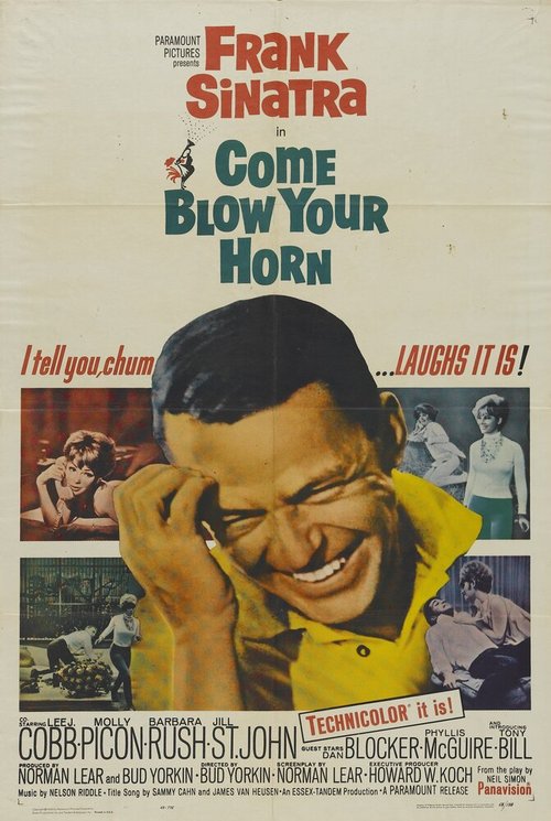 Смотреть фильм Приди и протруби в свой рог / Come Blow Your Horn (1963) онлайн в хорошем качестве SATRip
