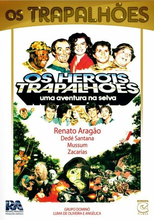 Смотреть фильм Приключения героев-растяп в джунглях / Os Heróis Trapalhões: Uma Aventura na Selva (1988) онлайн в хорошем качестве SATRip