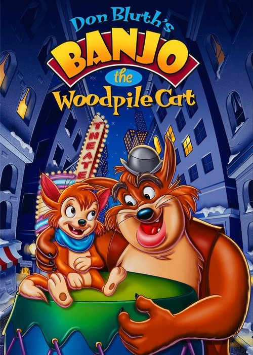 Смотреть фильм Приключения котёнка Банджо / Banjo the Woodpile Cat (1979) онлайн в хорошем качестве SATRip
