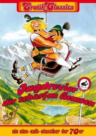 Смотреть фильм Приключения на охоте / Jagdrevier der scharfen Gemsen (1975) онлайн в хорошем качестве SATRip