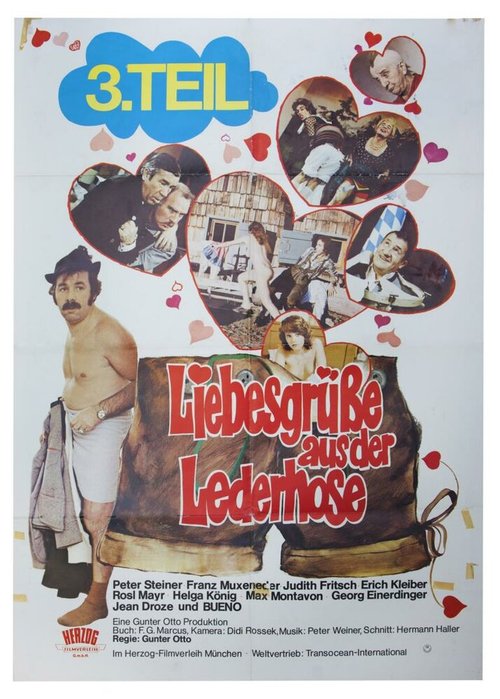 Смотреть фильм Приветствия от кожаных штанов 3 / Liebesgrüße aus der Lederhose 3: Sexexpress aus Oberbayern (1977) онлайн в хорошем качестве SATRip