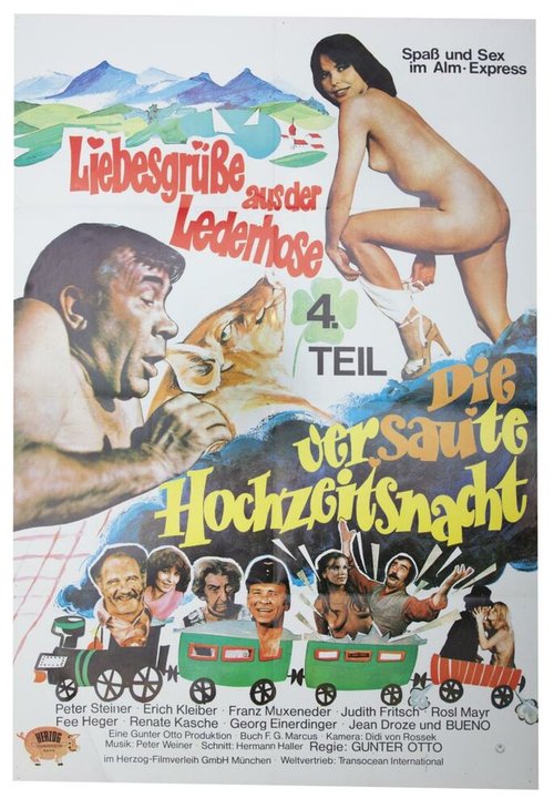 Смотреть фильм Приветствия от кожаных штанов 4 / Liebesgrüße aus der Lederhose 4: Die versaute Hochzeitsnacht (1978) онлайн в хорошем качестве SATRip