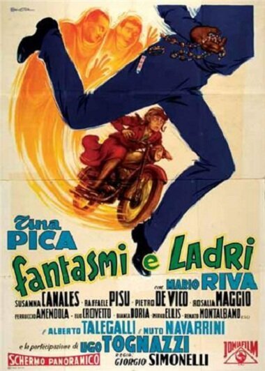 Смотреть фильм Призраки и воры / Fantasmi e ladri (1959) онлайн в хорошем качестве SATRip