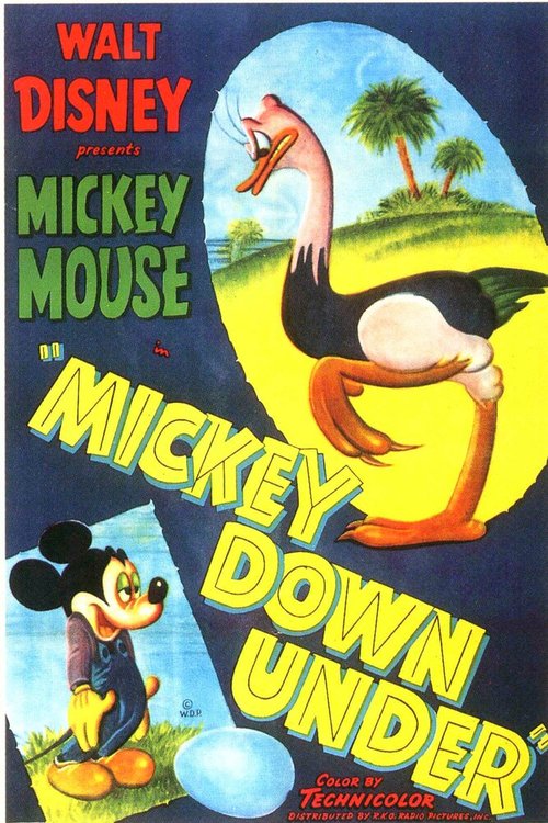 Смотреть фильм Промахи Микки / Mickey Down Under (1948) онлайн 