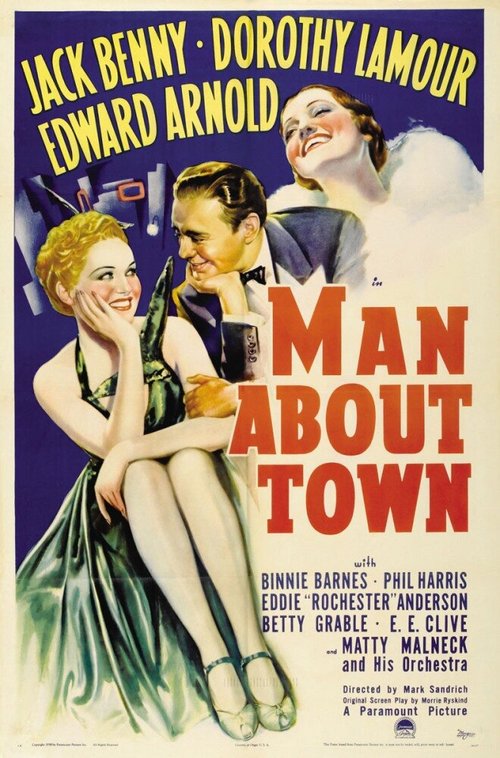 Смотреть фильм Прожигатели жизни / Man About Town (1939) онлайн в хорошем качестве SATRip