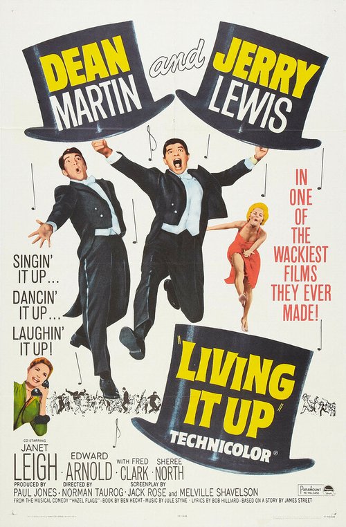 Смотреть фильм Прожигая жизнь / Living It Up (1954) онлайн в хорошем качестве SATRip