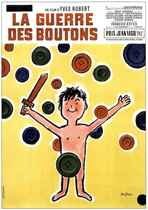 Смотреть фильм Пуговичная война / La guerre des boutons (1962) онлайн в хорошем качестве SATRip