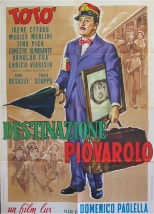 Смотреть фильм Пункт назначения Дождинело / Destinazione Piovarolo (1956) онлайн в хорошем качестве SATRip