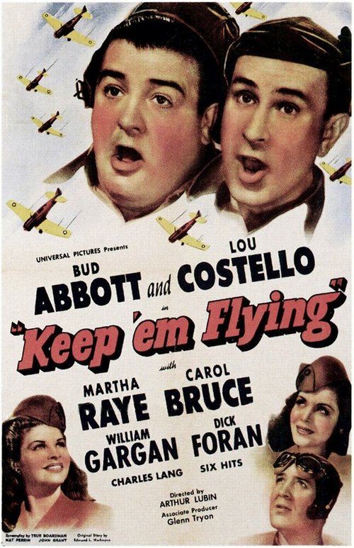 Смотреть фильм Пусть они летят / Keep 'Em Flying (1941) онлайн в хорошем качестве SATRip