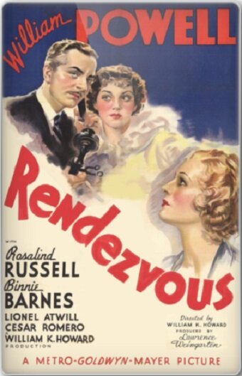 Смотреть фильм Рандеву / Rendezvous (1935) онлайн в хорошем качестве SATRip