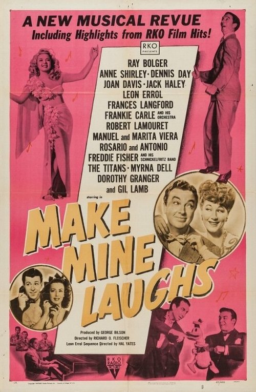 Смотреть фильм Рассмеши меня / Make Mine Laughs (1949) онлайн в хорошем качестве SATRip