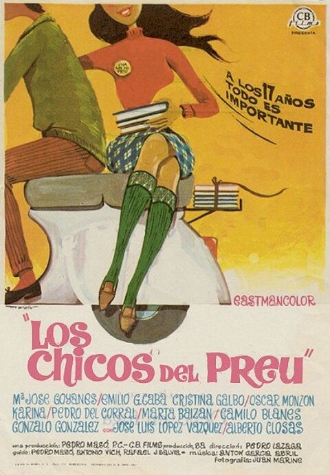 Смотреть фильм Ребята с подготовительного отделения / Los chicos del Preu (1967) онлайн в хорошем качестве SATRip