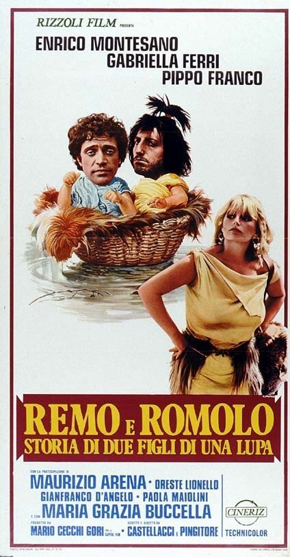 Смотреть фильм Рэм и Ромул — история двух сыновей волчицы / Remo e Romolo (Storia di due figli di una lupa) (1976) онлайн в хорошем качестве SATRip
