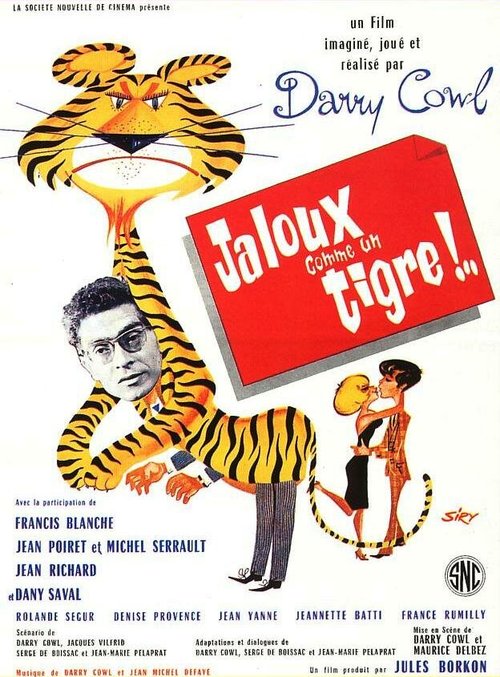 Смотреть фильм Ревнивый как тигр / Jaloux comme un tigre (1964) онлайн 