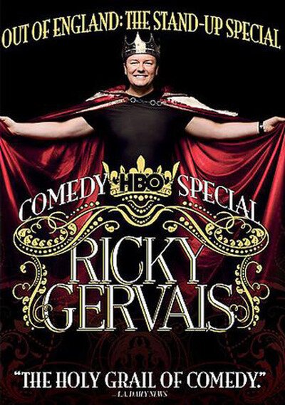 Смотреть фильм Рики Джервэйс: Вне Англии / Ricky Gervais: Out of England - The Stand-Up Special (2008) онлайн в хорошем качестве HDRip